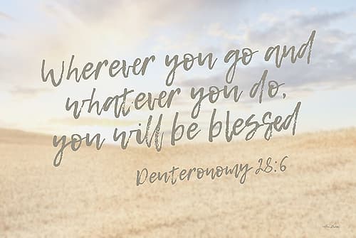 Wherever You Go Inspirational Print