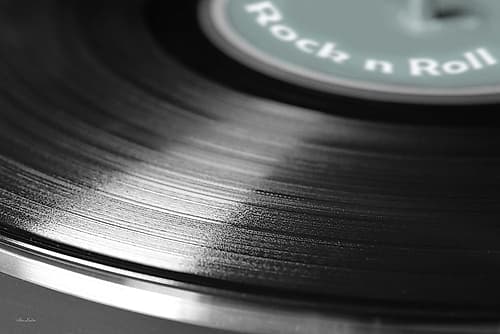 Rock n Roll Record Photography Print
