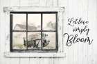 Let Love Simply Bloom Art Print