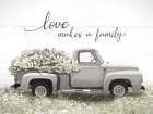 Love Makes a Family Art Print