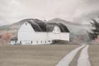 Mountain Farm Art Print