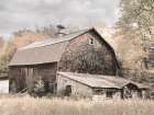 Autumn Barn Art Print