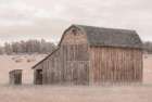 Mormon Row Barn Art Print