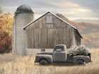 Rustic Fall Barn Art Print