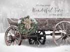 Wonderful Time of the Year Wagon Art Print