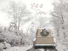 Let It Snow Truck Art Print