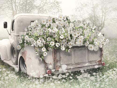 Blooming Bed Art Print