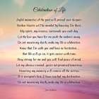 Celebration of Life Sunrise Coastal Print