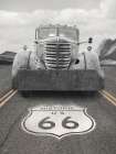 Route 66 Old Tow Truck Art Print