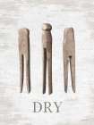 Heirloom Laundry - Dry Minimalist Print