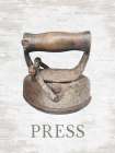 Heirloom Laundry - Press Art Print