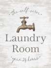 Heirloom Laundry Room Minimalist Print