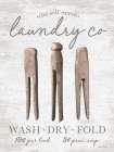 Heirloom Laundry Co. Art Print