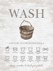 Heirloom Laundry Procedures I Art Print