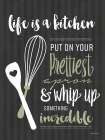 Life is a Kitchen Art Print