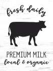 Premium Milk Minimalist Print