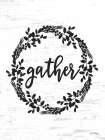 Gather Wreath Art Print