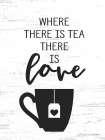 Where There is Tea Minimalist Print