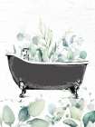 Bathtub Greenery Art Print