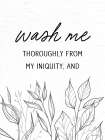 Wash Me Minimalist Print