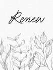 Leaf Sketch Renew Art Print