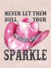 Cowgirl Sparkle I Art Print