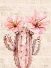 Cactus Charm II Art Print