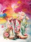 Western Charm Art Print