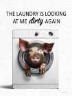 Dirty Pig Art Print