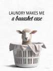 Baaasket Case Laundry Sheep Art Print