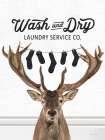 Wash and Dry Deer Art Print