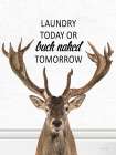Buck Naked Art Print