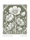 Flower Gallery Poster II Art Print