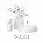 Eucalyptus Wash Bath Set 3 Art Print