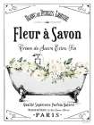Fleur a Savon Art Print