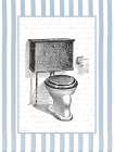 Vintage Toilet Art Print