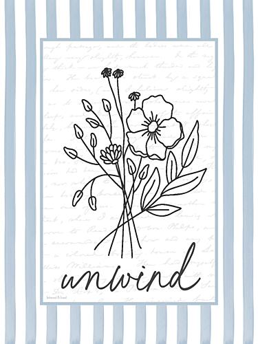 Unwind Floral Art Print