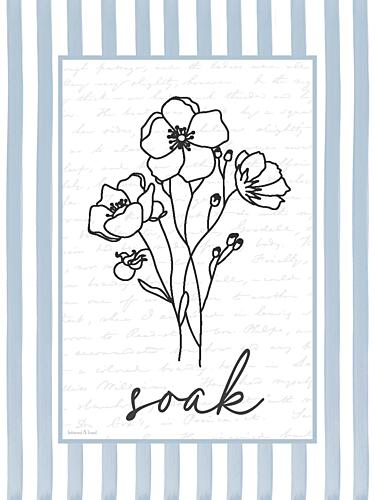 Soak Floral Art Print