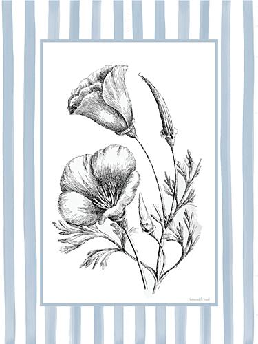 Floral Sketch I Art Print