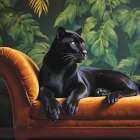 Velvet Majesty Art Deco Print