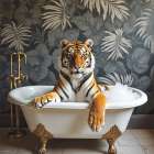 Squeaky Clean Stripes Art Print
