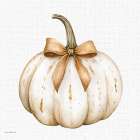 Autumn Bows 1 Art Print