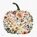 Pumpkin and Petals 2 Art Print