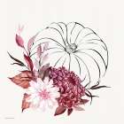 Moonlit Mums 1 Art Print