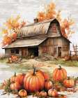 Harvest Homestead Art Print