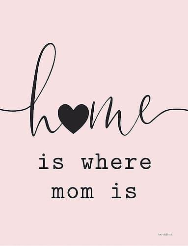 Home is Where Mom Is Signs Print