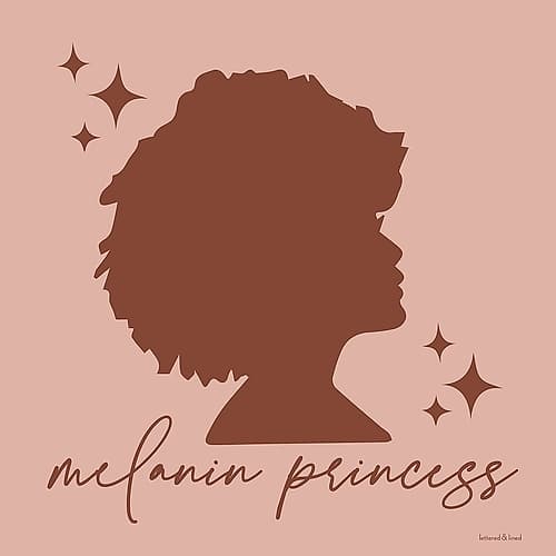 Melanin Princess Signs Print