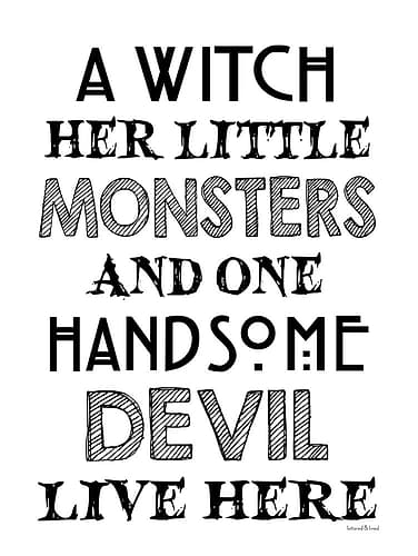 A Witch Art Print