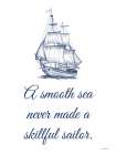 Skillful Sailor Art Print