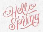 Hello Spring Art Print